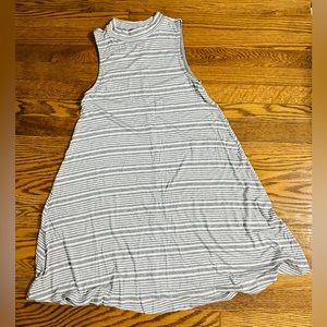 Sleeveless striped dress